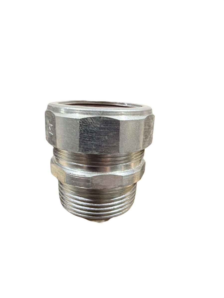 Eaton Crouse‑Hinds CGB499 1¼-Inch Straight Cable-Gland and Strain-Relief Connector