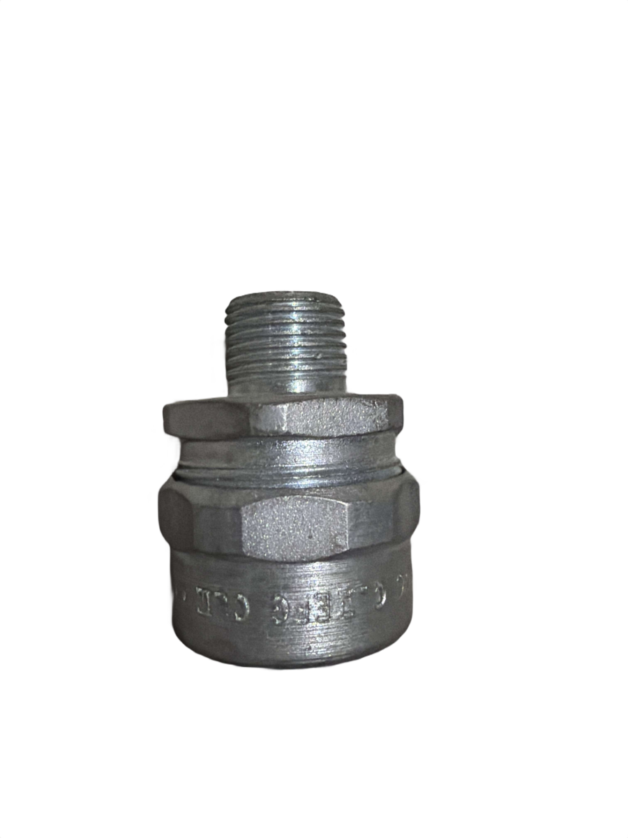 1/2" Eaton Crouse-Hinds CGB195 Straight Cable Gland β 0.500" to 0.625" Cable