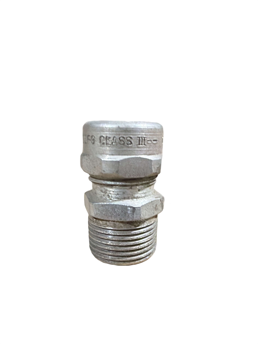 Eaton Crouse-Hinds CGB293 3/4-Inch Straight Steel Cable Gland