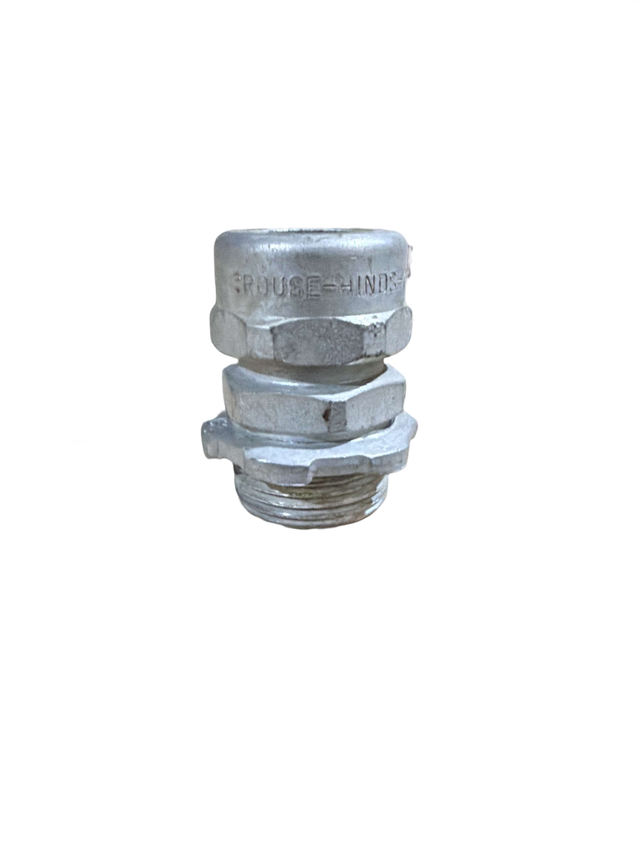 3/4" Eaton Crouse-Hinds CGB294 Straight Cable Gland β 0.375" to 0.500" Cable