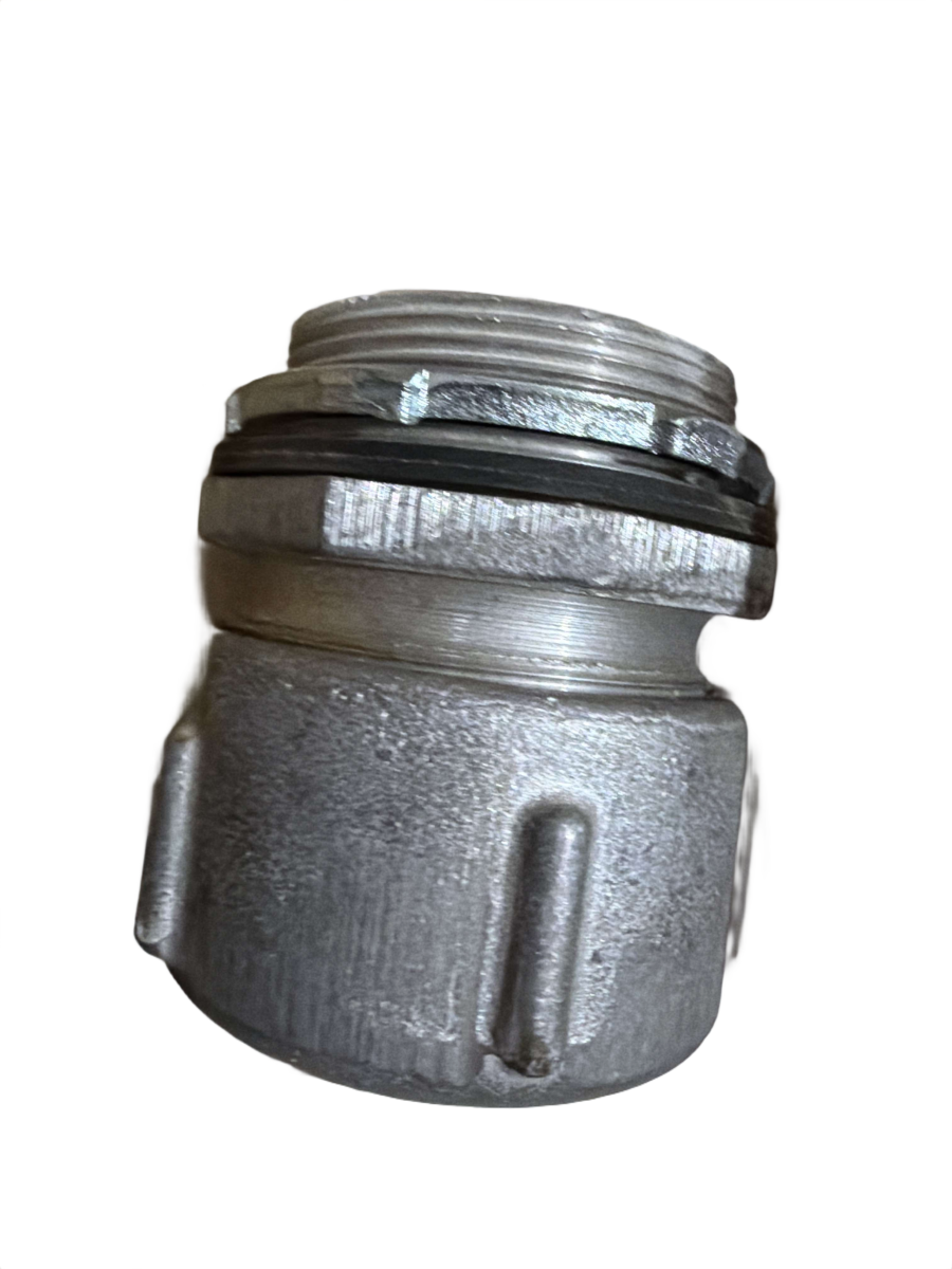 2" Service Entrance Cable Connector β Straight Metallic