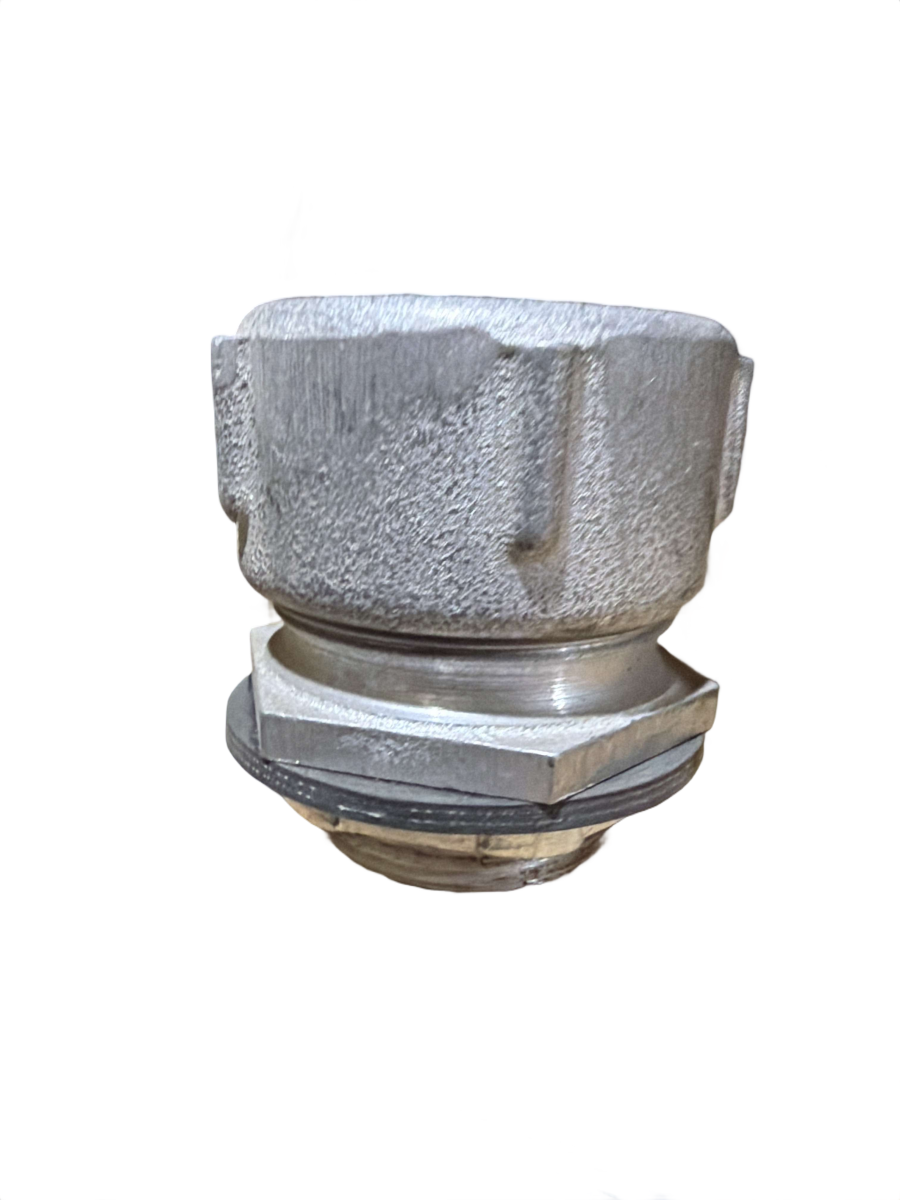 1-1/4" Service Entrance Cable Connector β Straight Metallic