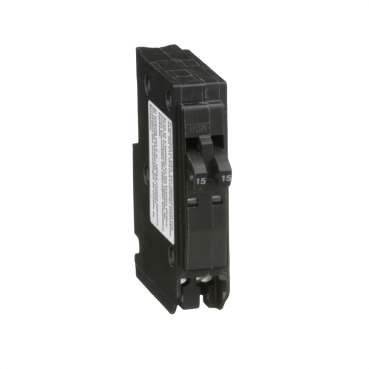 Square D QO1515 15/15A Tandem Plug-In Circuit Breaker